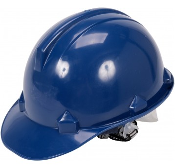 KASK OCHRONNY NIEBIESKI HDPE