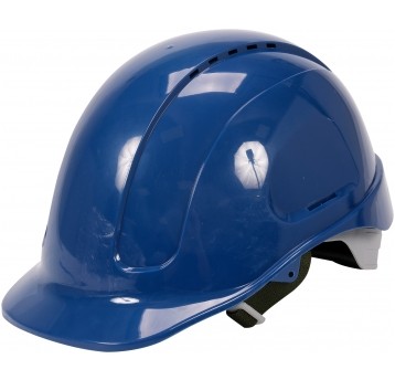 KASK OCHRONNY NIEBIESKI WYS. KOMF. ABS