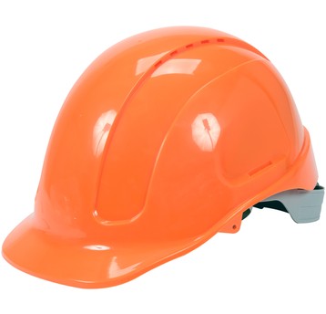 KASK OCHRONNY POMARAŃ. WYS. KOMF. ABS