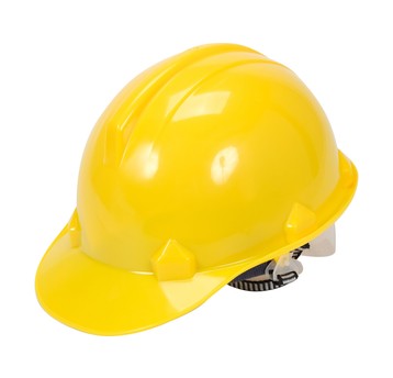 KASK OCHRONNY ŻÓŁTY HDPE