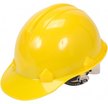 KASK OCHRONNY ŻÓŁTY HDPE