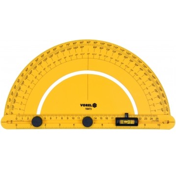 KĄTOMIERZ Z LIBELLĄ I RUCHOMYM RAMIENIEM