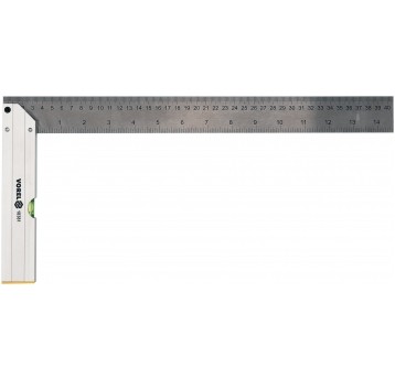 KĄTOWNIK METALOWY 400 MM ZE STOPKĄ I LIB