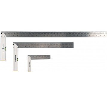 KĄTOWNIKI METALOWE ZE STOPKĄ I LIBELLĄ