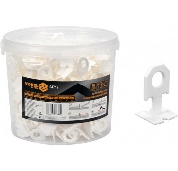 KLIPSY DO POZIOMOWANIA 1MM 400SZT