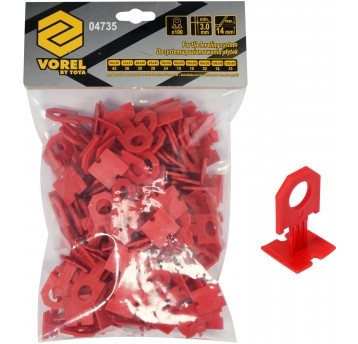 KLIPSY DO POZIOMOWANIA 3MM 100SZT