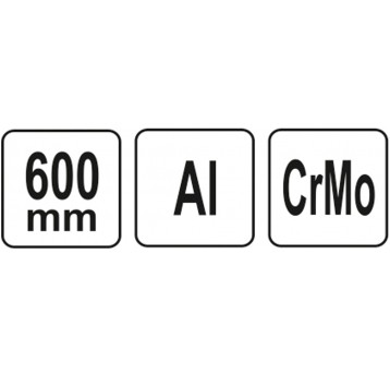 KLUCZ DO RUR 24cal Cr-Mo / Aluminium