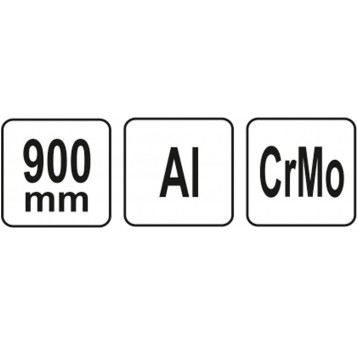 KLUCZ DO RUR 36cal Cr-Mo / Aluminium