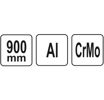 KLUCZ DO RUR 36cal Cr-Mo / Aluminium