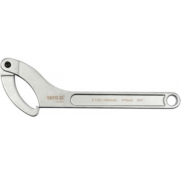 KLUCZ HAKOWY Z NOSKIEM PRZEGUB.120-180MM