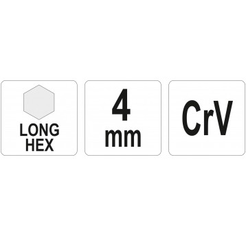 KLUCZ IMBUSOWY DŁUGI 4,0 MM