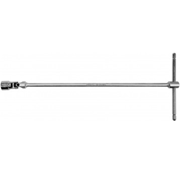 KLUCZ NASADOWY Z PRZEGUBEM TYPU T 17MM