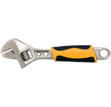 KLUCZ NASTAWNY 150MM Z PLAST. RĘKOJEŚCIĄ