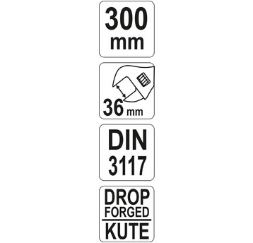 KLUCZ NASTAWNY 300MM