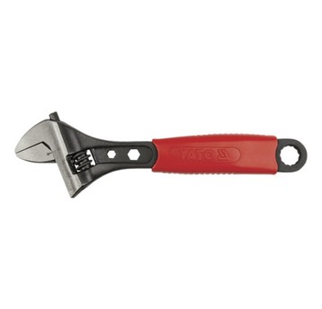 KLUCZ NASTAWNY 300MM Cr-V PLAST. RĄCZKA
