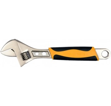 KLUCZ NASTAWNY 300MM Z PLAST. RĘKOJEŚCIĄ