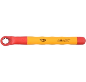 KLUCZ OCZKOWY ODGIĘTY IZOLOWANY 10MM VDE