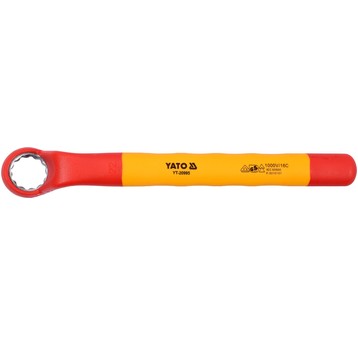 KLUCZ OCZKOWY ODGIĘTY IZOLOWANY 22MM VDE