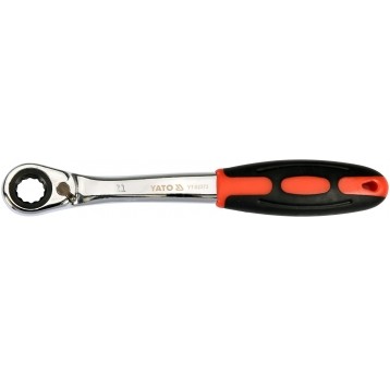 KLUCZ OCZKOWY ODGIĘTY Z GRZECHOTKĄ 11MM