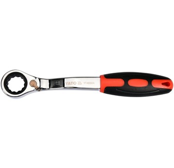 KLUCZ OCZKOWY ODGIĘTY Z GRZECHOTKĄ 22MM