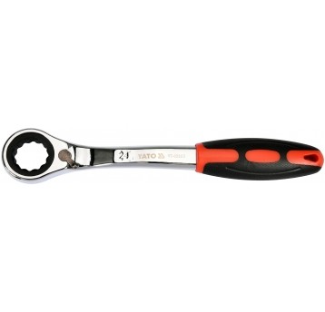 KLUCZ OCZKOWY ODGIĘTY Z GRZECHOTKĄ 24MM