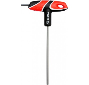 KLUCZ TRZPIENIOWY HEX Z RĘKOJEŚCIĄ 5MM