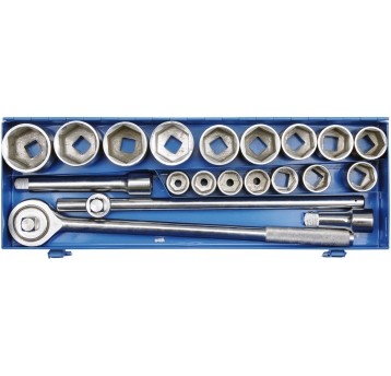 KLUCZE NASADOWE 20CZ. 22-50MM 3/4"