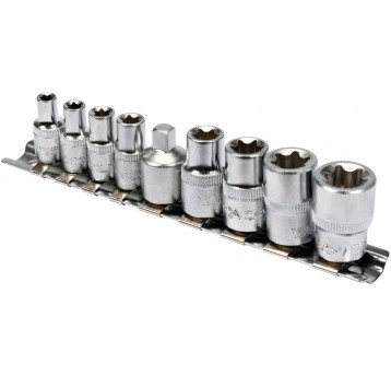 KLUCZE NASADOWE TORX C.V. E5-E16 9CZ.