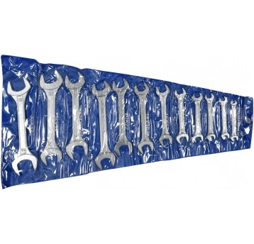 KLUCZE PŁASKIE 12 SZT.6-32MM ETUI