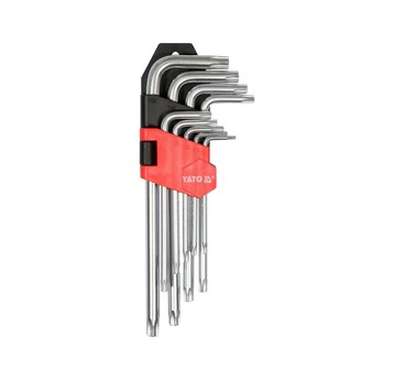KLUCZE TORX 9CZ. T10 - T50 Cr-V