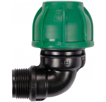 KOLANKO PP 90° GZ 25MM X 3/4''