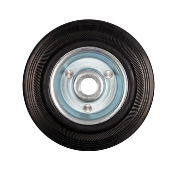 KÓŁKO ŁOŻYSKOWANE CZARNA GUMA 125MM