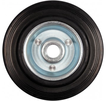 KÓŁKO ŁOŻYSKOWANE CZARNA GUMA 125MM