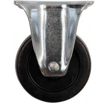 KÓŁKO STAŁE Z CZARNĄ GUMĄ 65MM