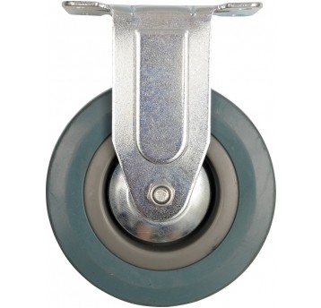 KÓŁKO STAŁE Z SZARĄ GUMĄ 125MM