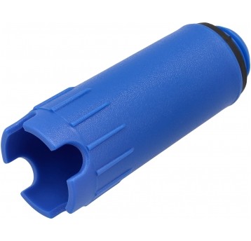 KOREK HYDRAULICZNY 1/2" NIEBIESKI