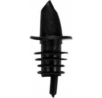 KOREK Z RURKĄ PLASTIKOWY CZARNY