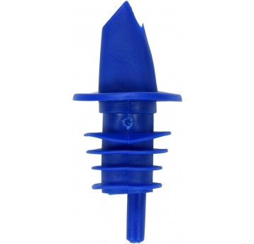 KOREK Z RURKĄ PLASTIKOWY NIEBIESKI