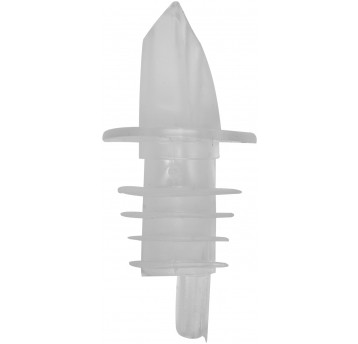 KOREK Z RURKĄ PLASTIKOWY TRANSPARENTNY