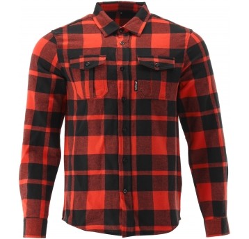 KOSZULA FLANELOWA CZERWONA R. S