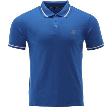 KOSZULKA POLO SOFT NIEBIESKA R. S