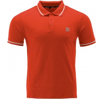 KOSZULKA POLO SOFT POMARAŃCZOWA R. S