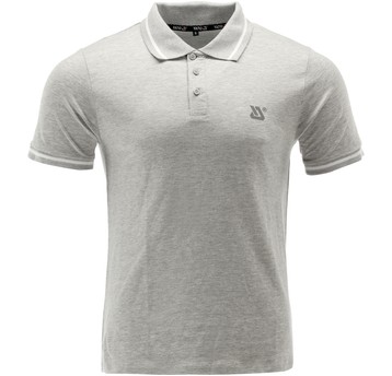 KOSZULKA POLO SOFT SZARY MELANŻ R. S