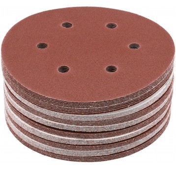 KRĄŻEK ŚCIE NA RZEP 6 OT P80 150MM 50SZT