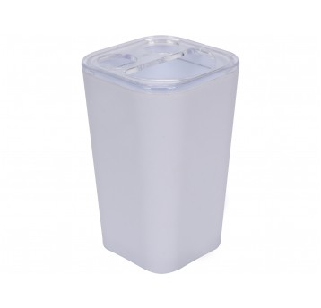 KUBEK NA SZCZOTECZKI CUBOID WHITE