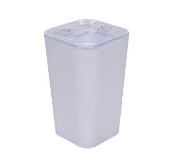 KUBEK NA SZCZOTECZKI CUBOID WHITE