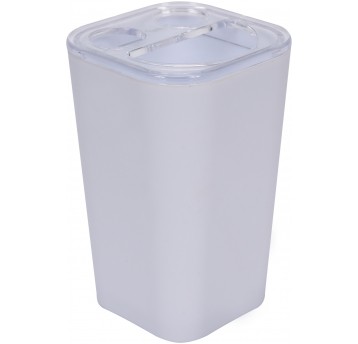 KUBEK NA SZCZOTECZKI CUBOID WHITE