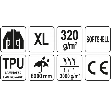 KURTKA SOFTSHELL NIMBOSTRATUS R. XL