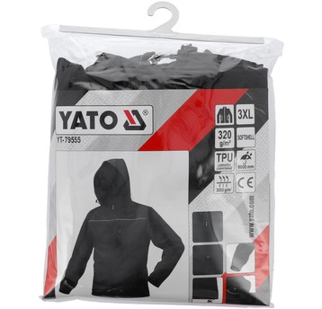 KURTKA SOFTSHELL Z KAP. OBSIDIAN R. 3XL