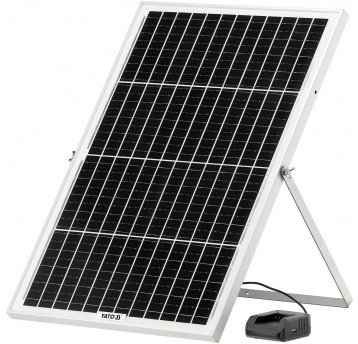 ŁADOWARKA SOLARNA I SAMOCHODOWA 18V 2A